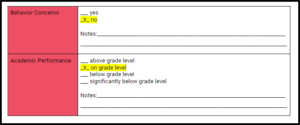 speech therapy schedule