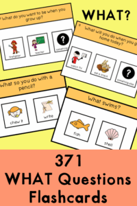 what questions speech therapy flashcards